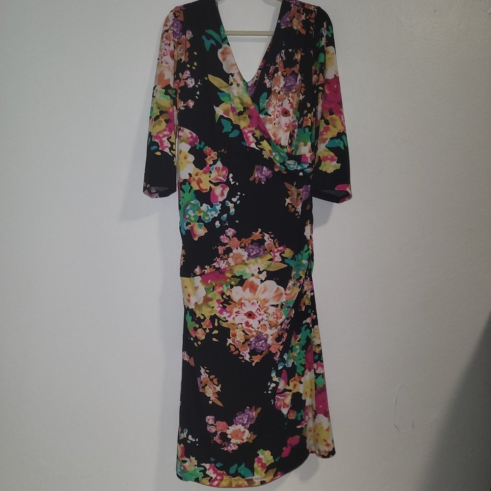 Bellino Floral Dress Size 1XL